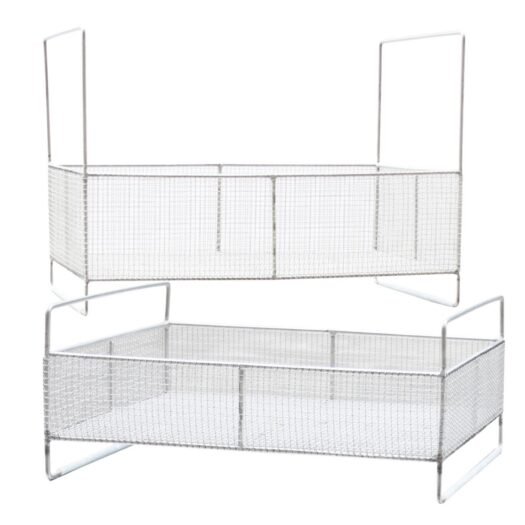 Ultrasonic cleaner baskets